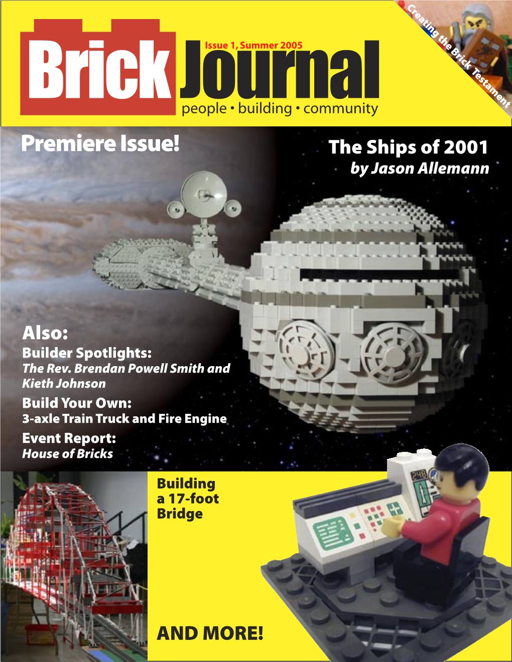 Brickjournal! Adult Fan of LEGO Bricks for Short