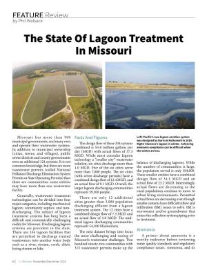 The State of Lagoon Treatment in Missouri
