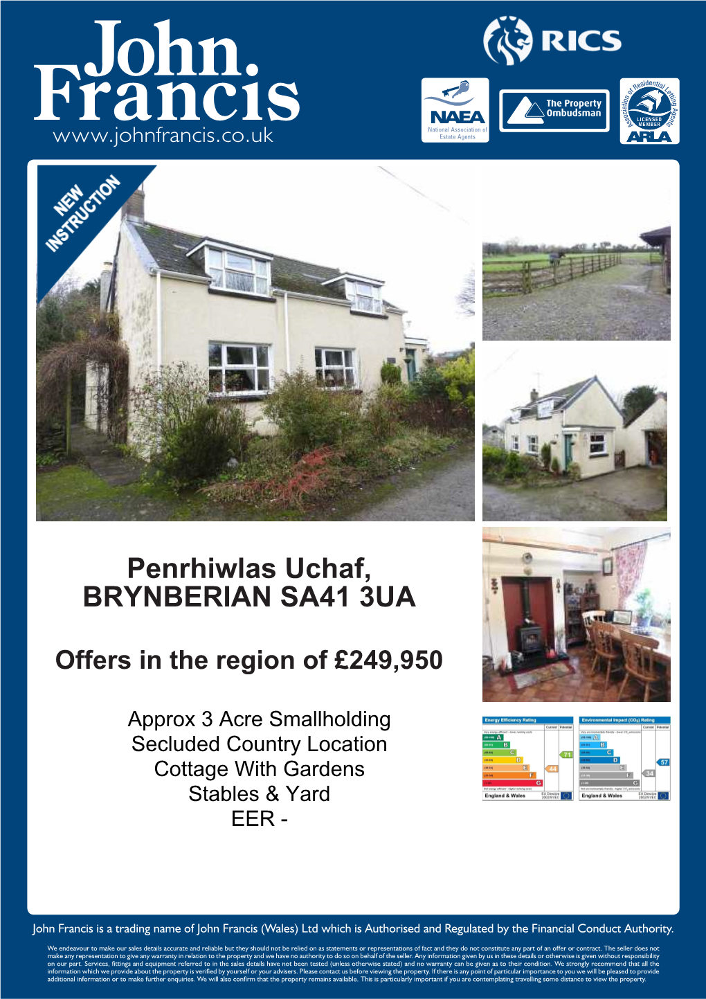 Penrhiwlas Uchaf, BRYNBERIAN SA41 3UA