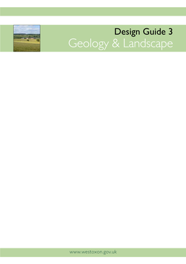 3 Design Guide Geology and Landscape