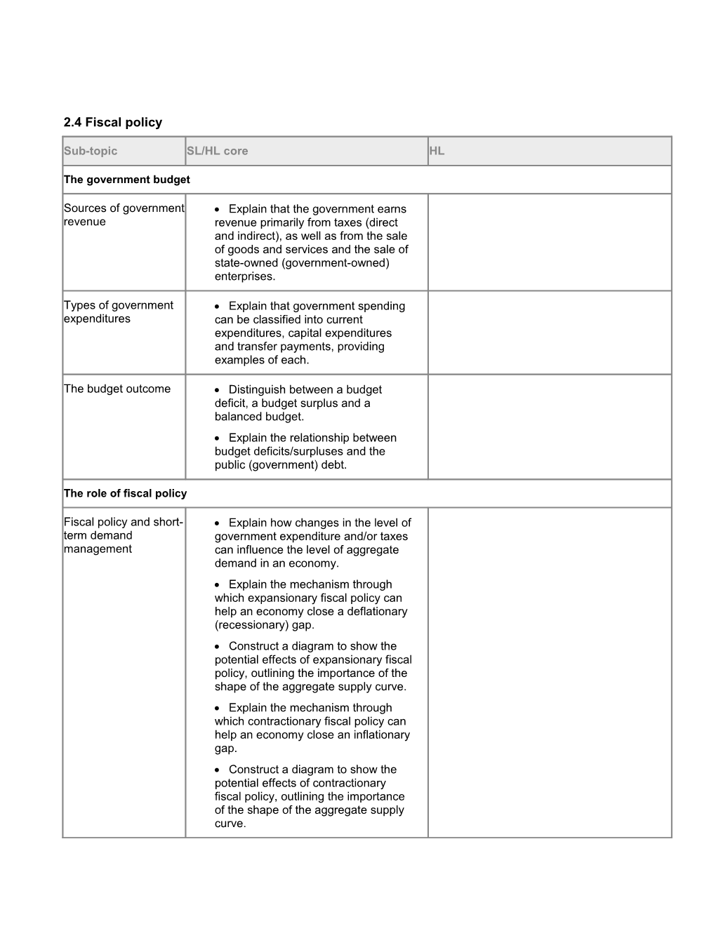 Theory of Knowledge: Potential Connections