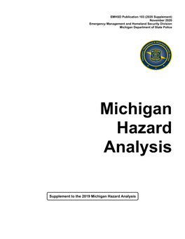 2020 Michigan Hazard Analysis (MHA)