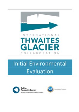 Thwaites Glacier Programme