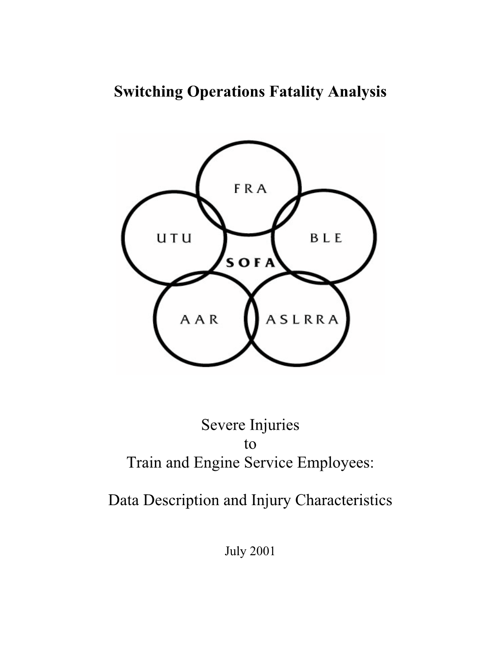 Switching Operations Fatality Analysis