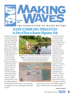 Maine Rivers Fall 2016