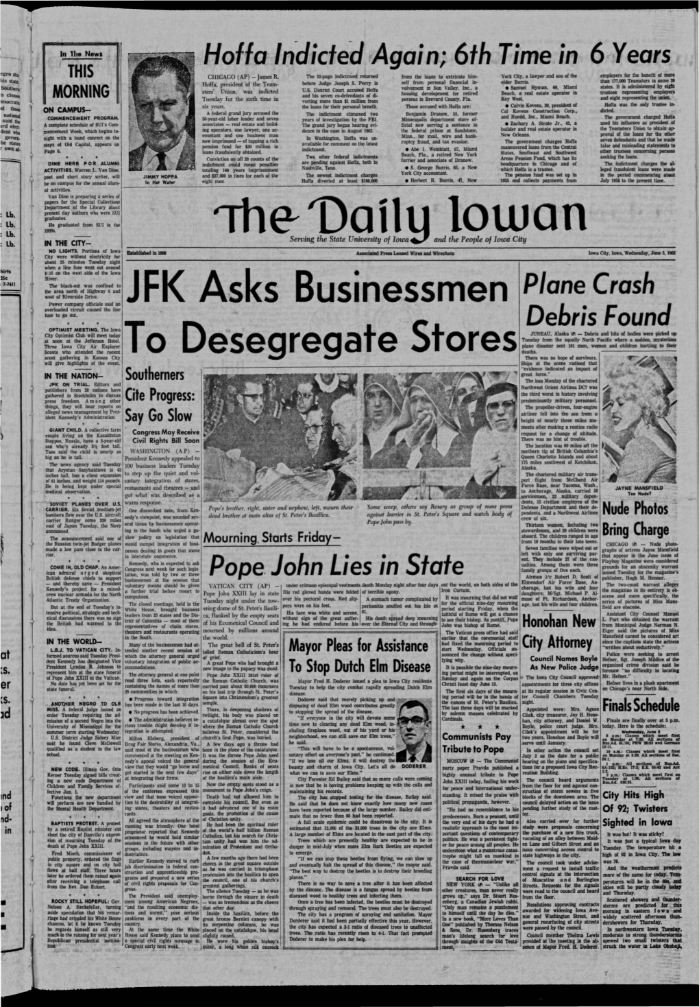 Daily Iowan (Iowa City, Iowa), 1963-06-05