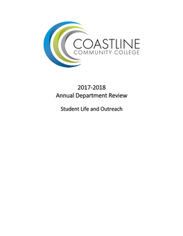 2017-2018 Annual Department Review