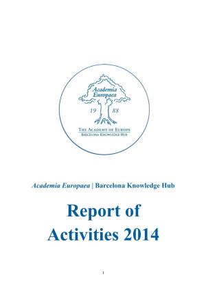 2014 AE-BKH Annual Report