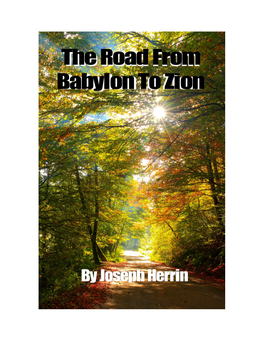 The Road from Babylon to Zion