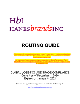 Routing Guide