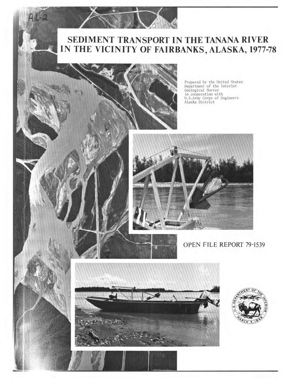 Sediment Transport in the Tanana River in the Vicinity of Fairbanks, Alaska, 1977-78