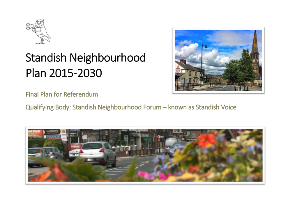 Standish Neighbourhood Plan 2015-2030