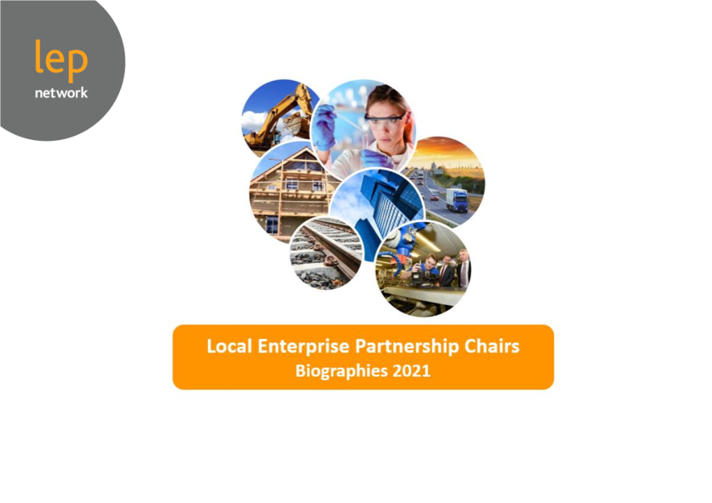 Local Enterprise Partnership Chairs – Biographies 2021