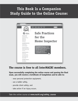 This Book Is a Companion Study Guide to the Online Course