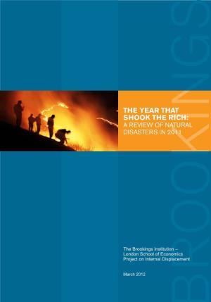 The Year That Shook the Rich: a Review of Natural Disasters in 2011