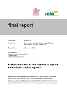 MLA Final Report Template