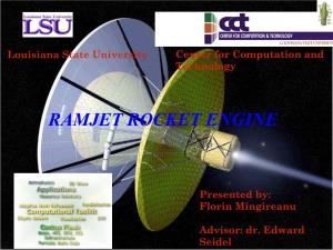Ramjet Rocket Engine