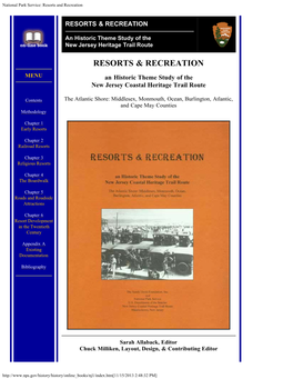 Resorts & Recreation