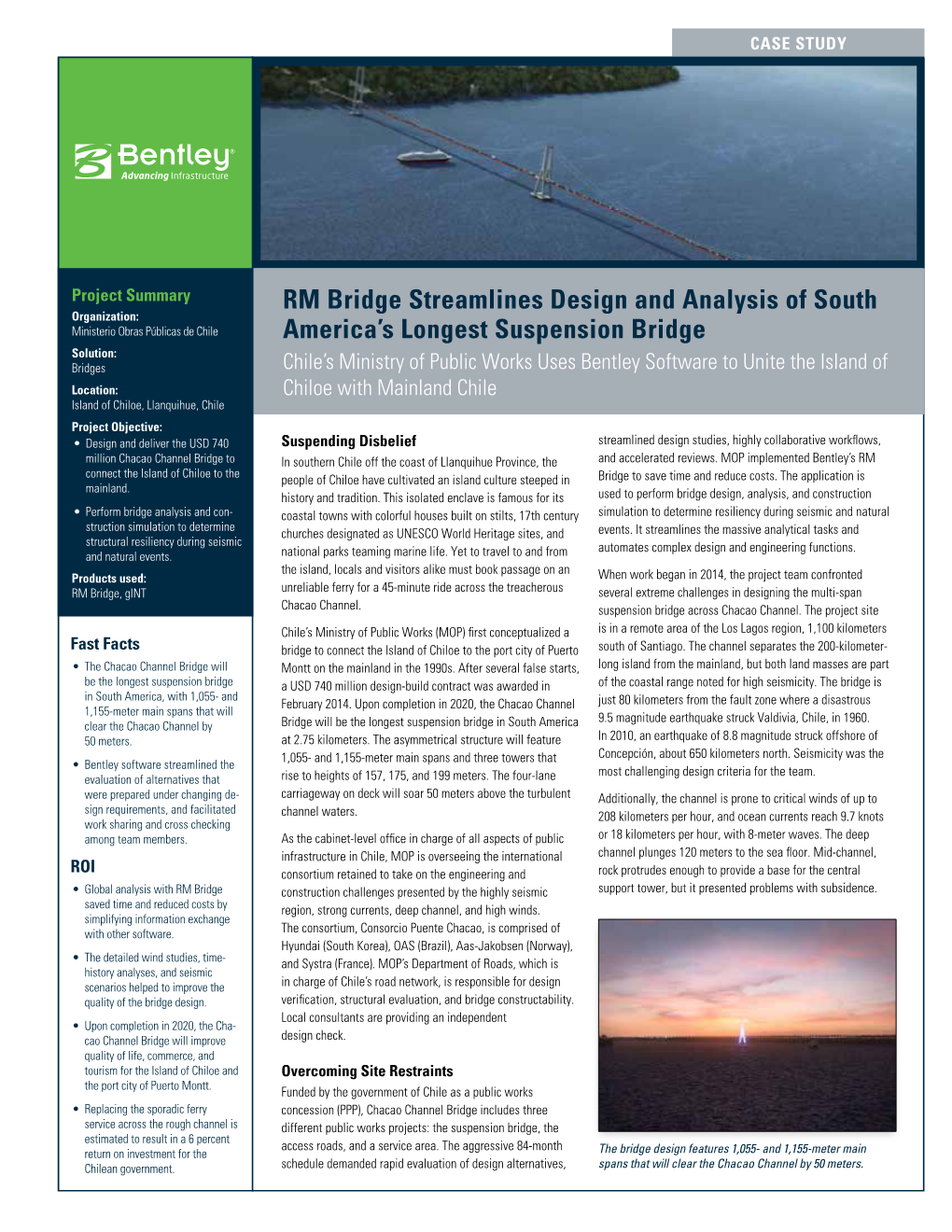 RM Bridge Streamlines Design and Analysis of South America's