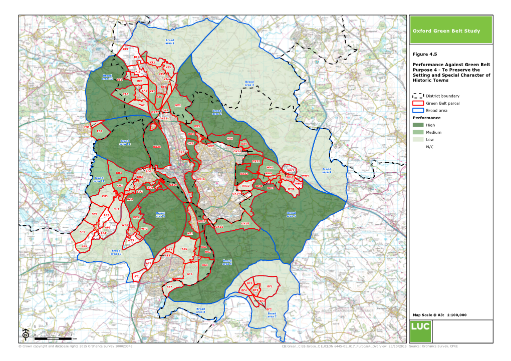 Oxford Green Belt Study