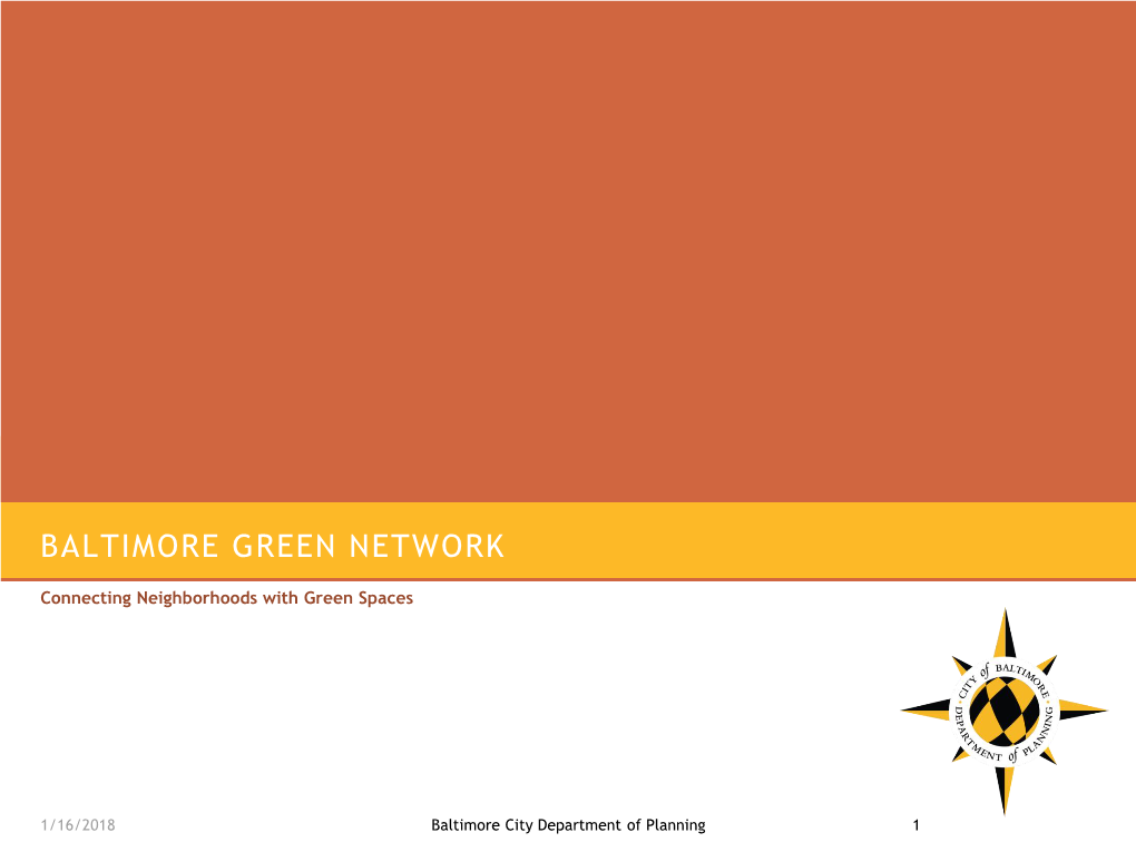 Baltimore Green Network