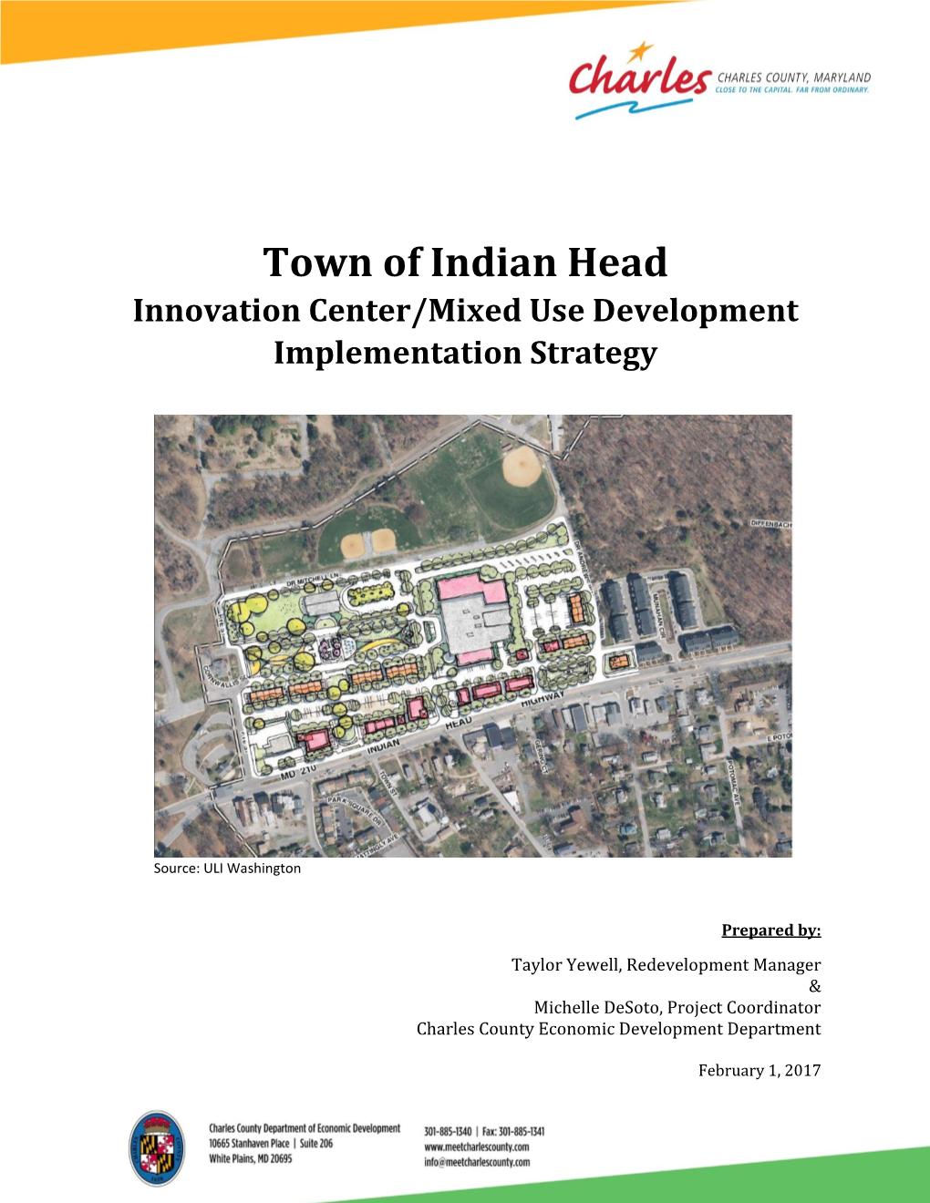 Town of Indian Head Revitalization Strategy