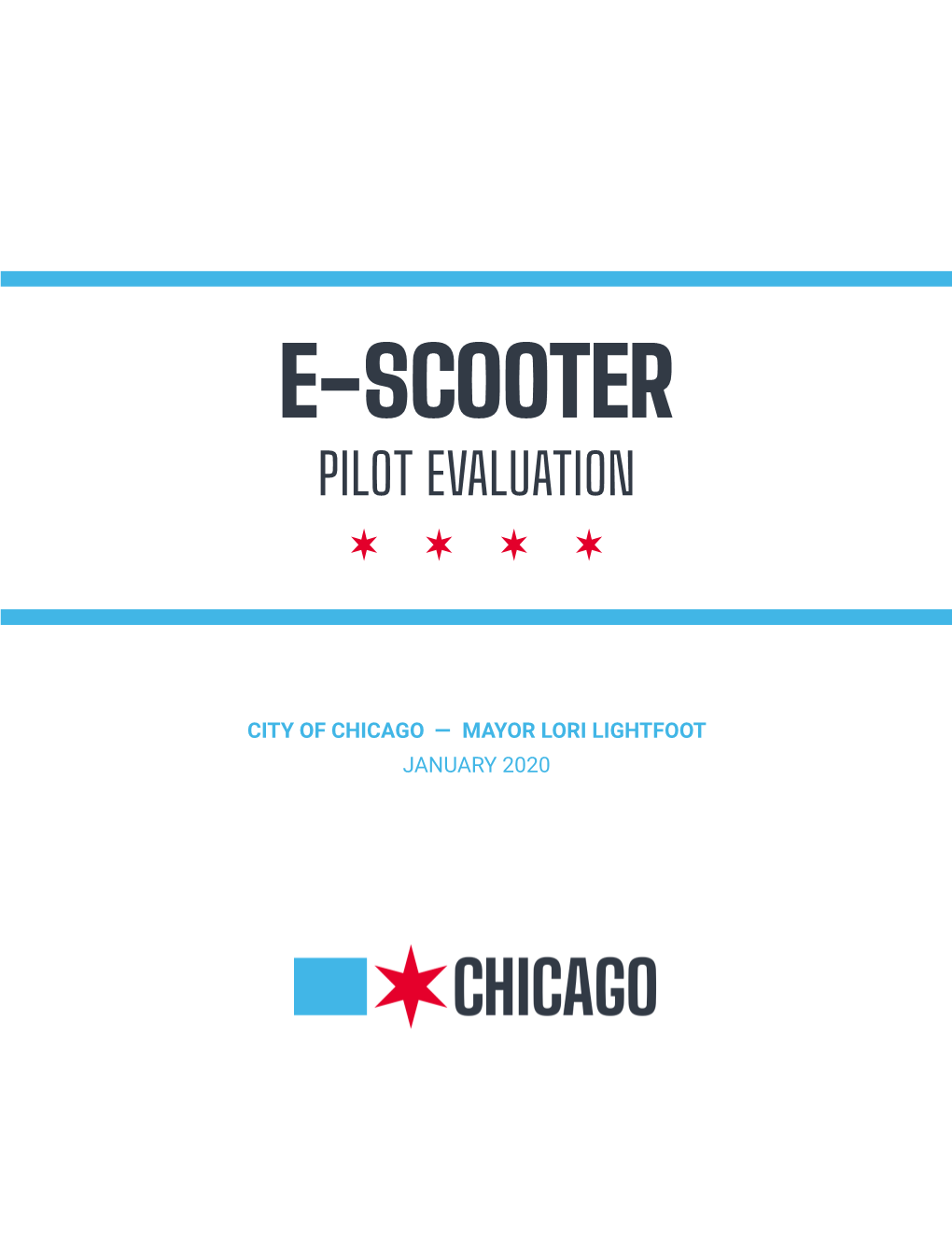 E-Scooter Pilot Evaluation