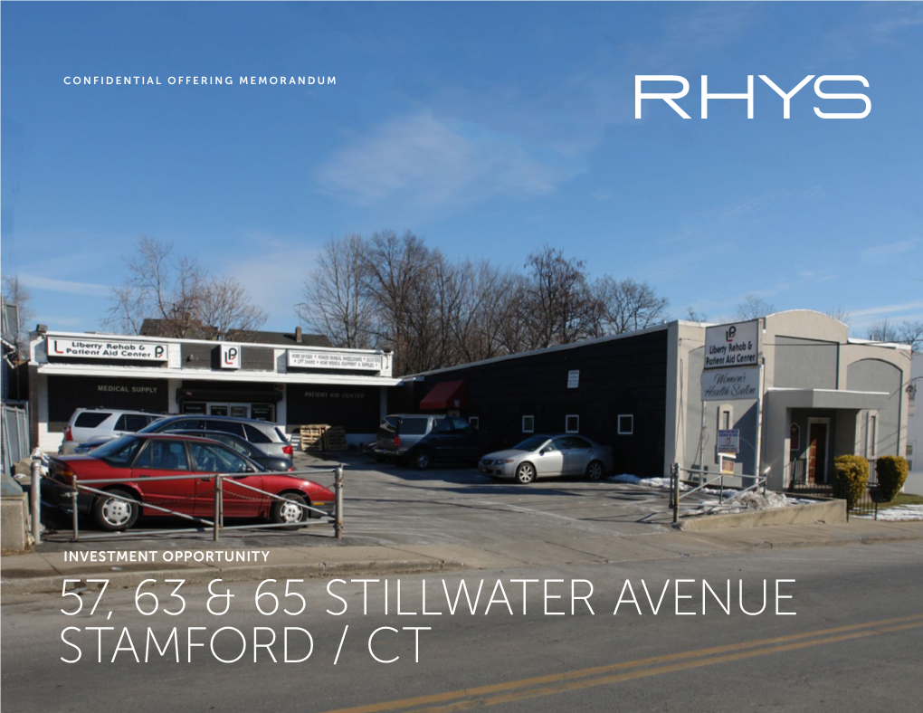 57, 63 & 65 Stillwater Avenue Stamford / Ct