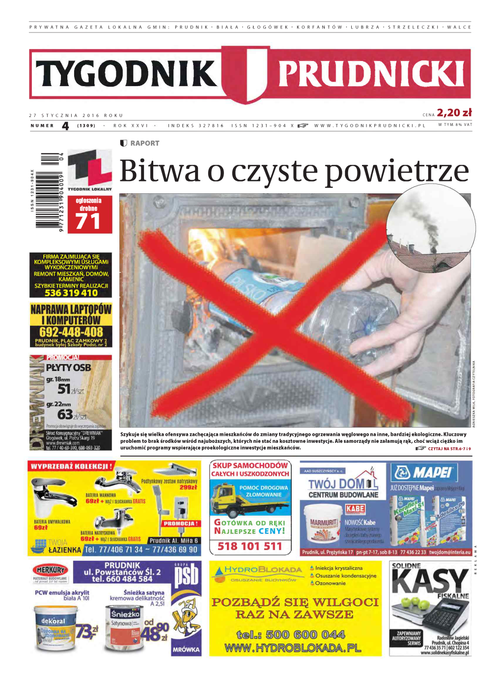 TYGODNIK PRUDNICKI Bitwa O Czyste Powietrze