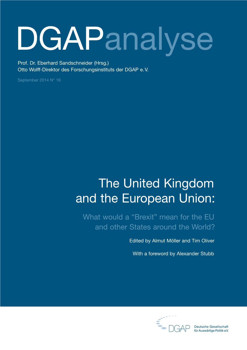 The United Kingdom and the European Union