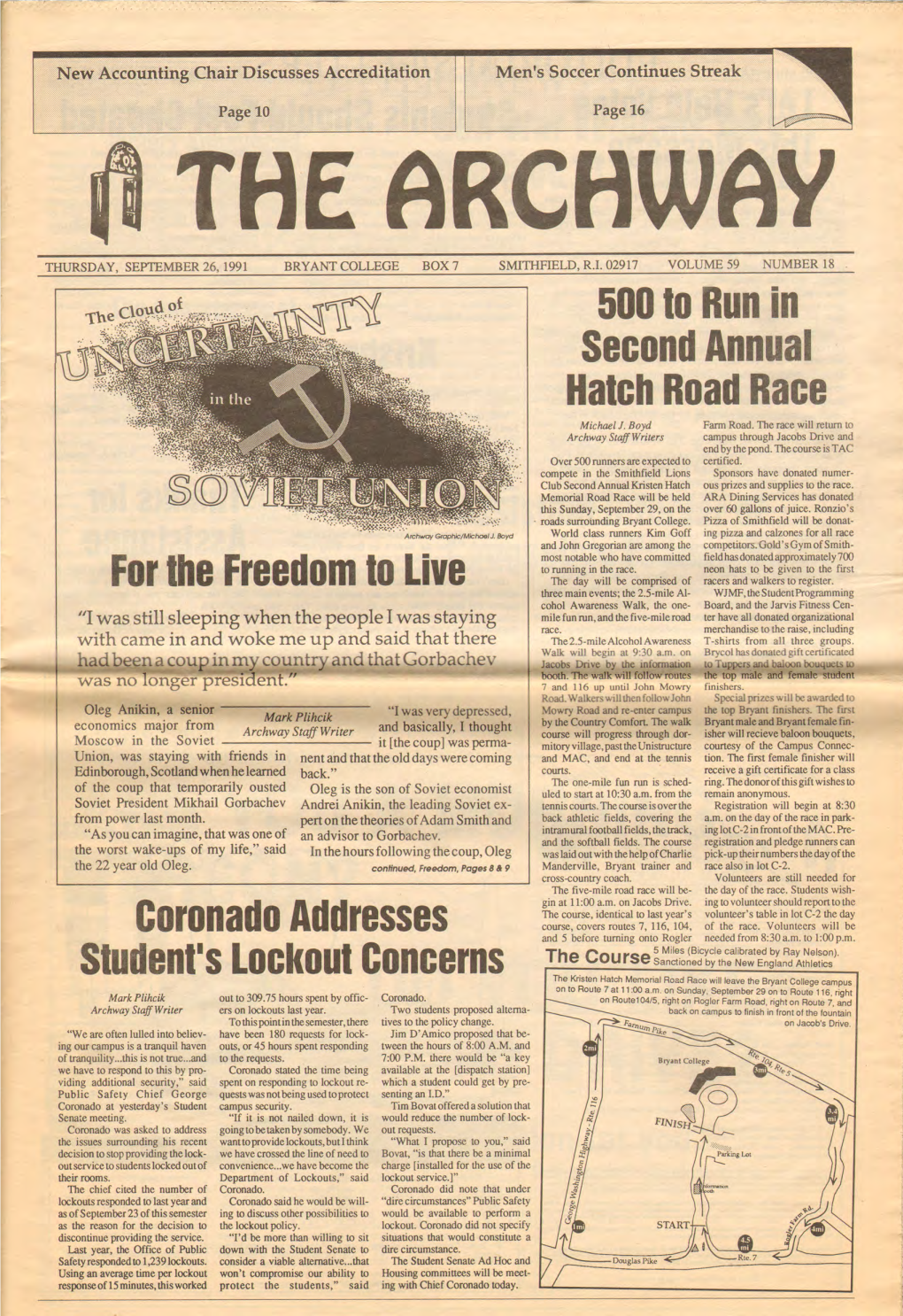 V. 59, Number 18, September 26, 1991