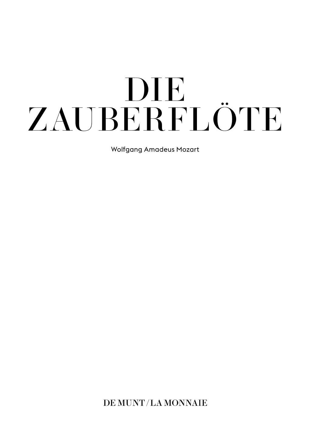 Die Zauberflöte