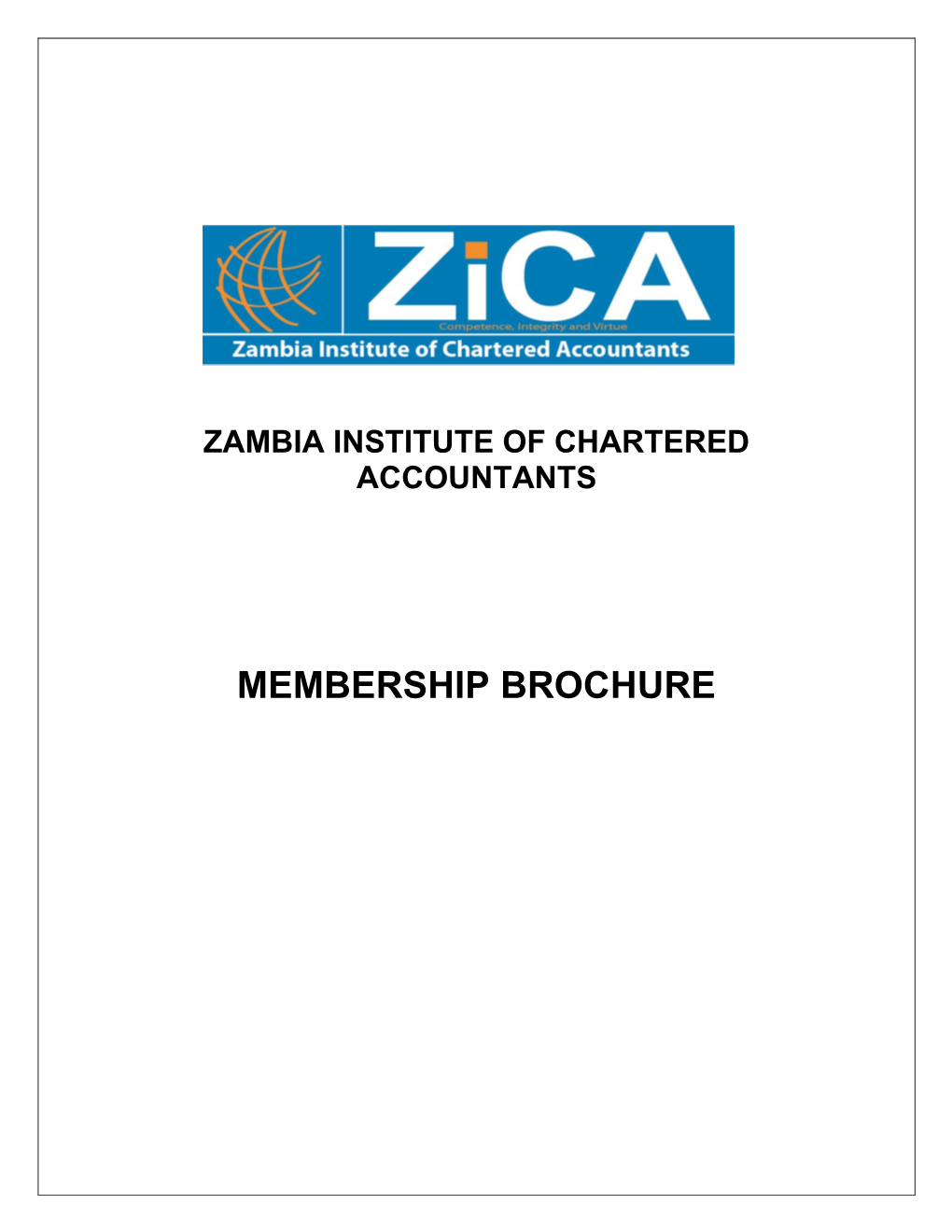 Membership Brochure