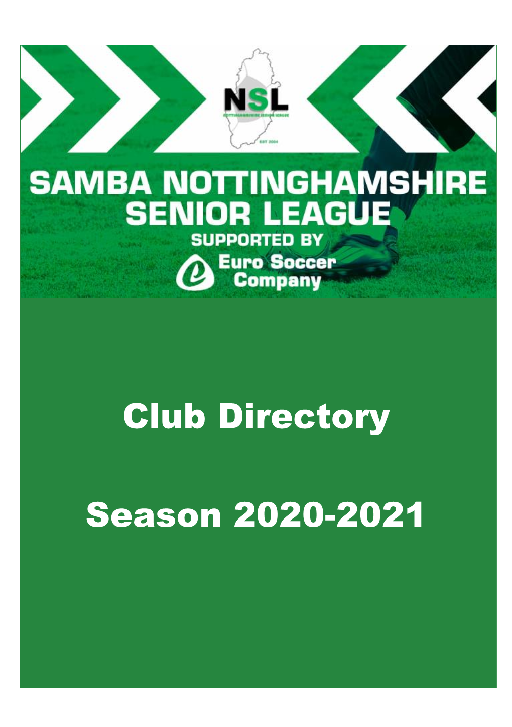 Club Directory Season 2020-2021