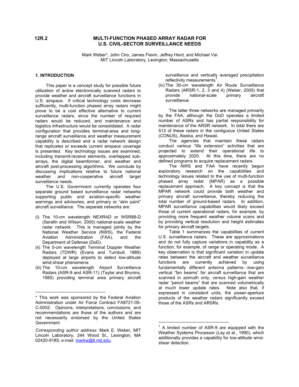 Phased Array Radar Study Notes