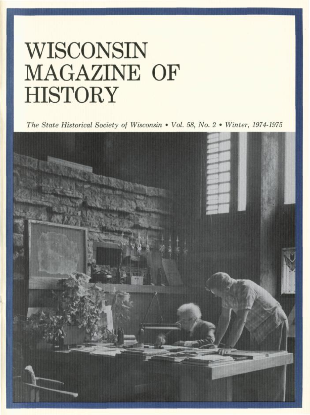 Wisconsin Magazine of History