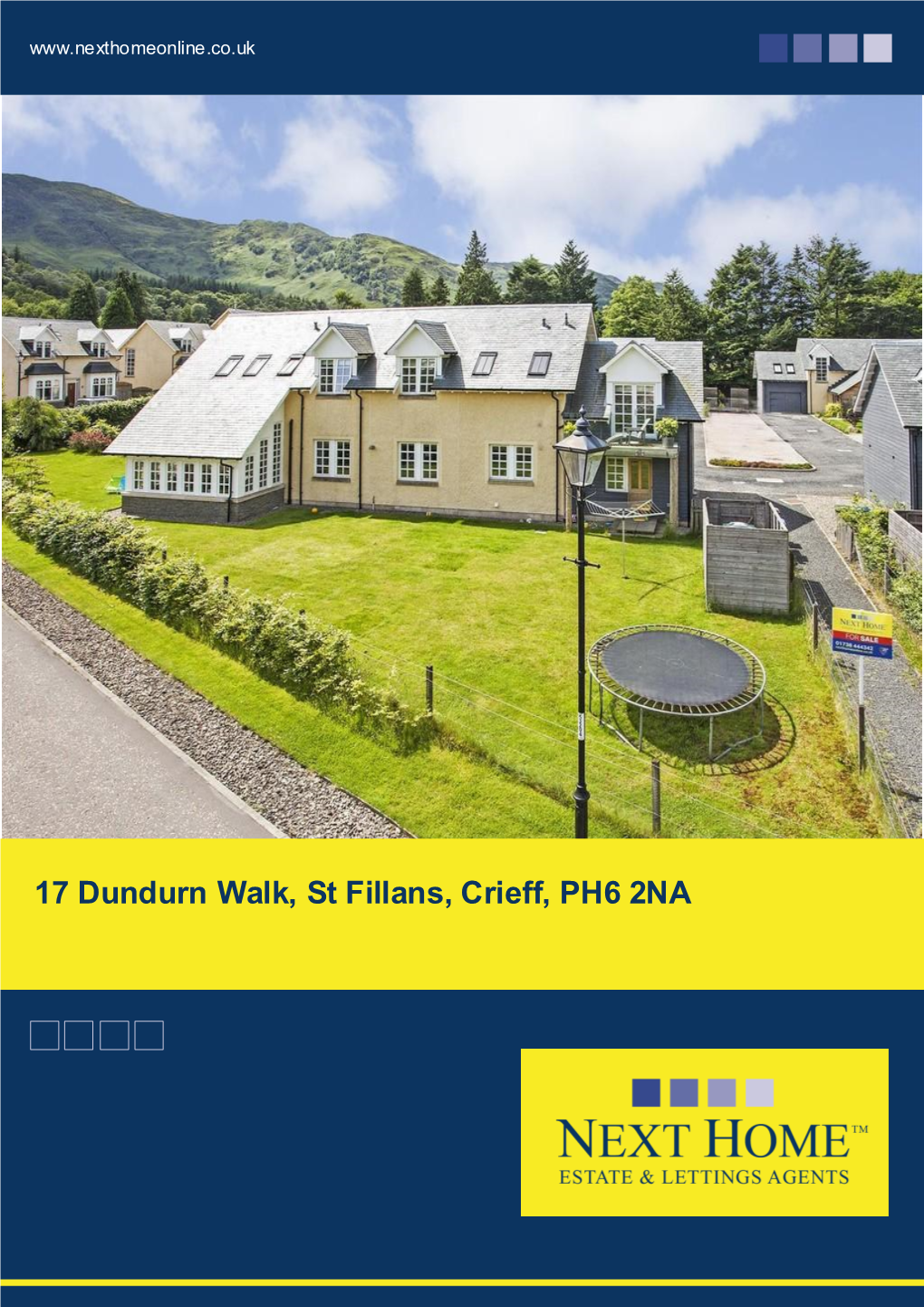 17 Dundurn Walk, St Fillans, Crieff, PH6 2NA Offers Over £380,000