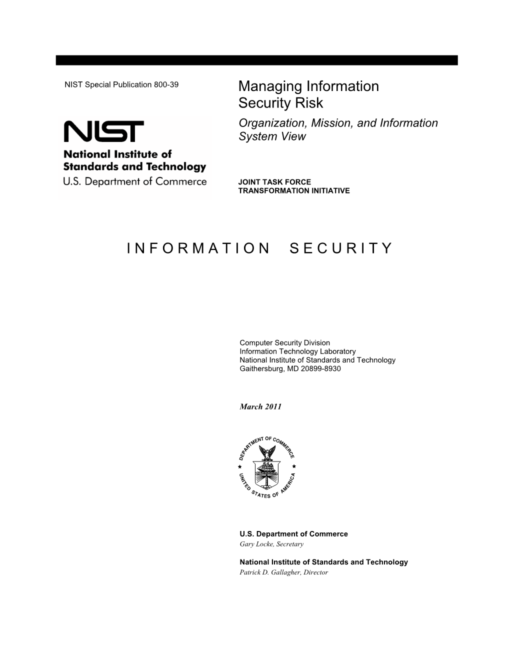 Nist Sp 800-39