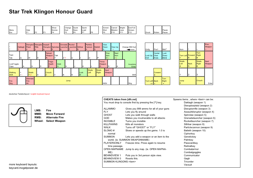 Star Trek Klingon Honour Guard