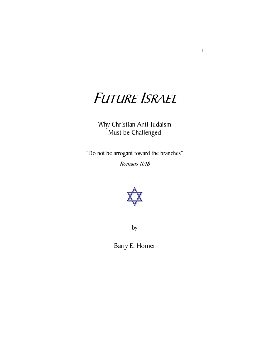 Future Israel