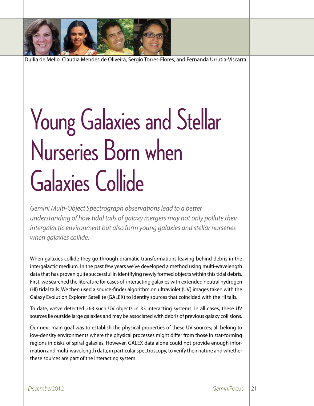 Young Galaxies and Stellar Nurseries Born When Galaxies Collide