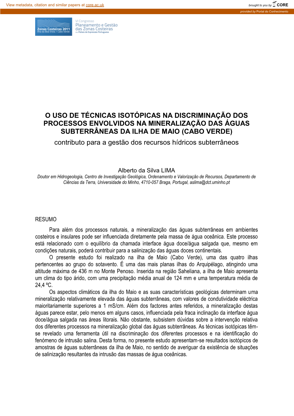 Comportamento Hidrodinâmico De Aquíferos