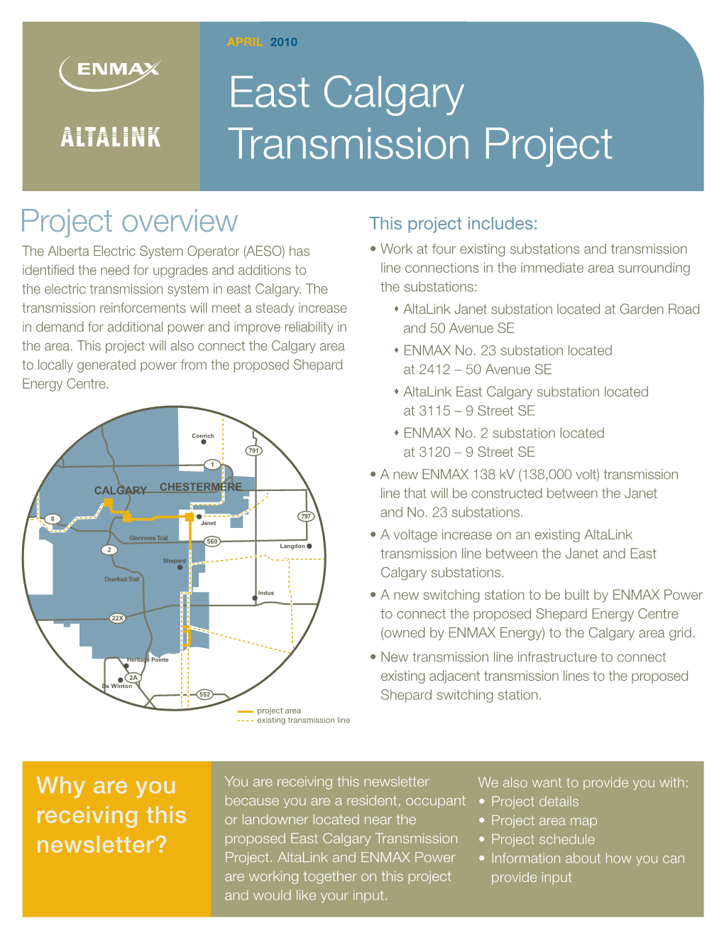 East Calgary Transmission Project