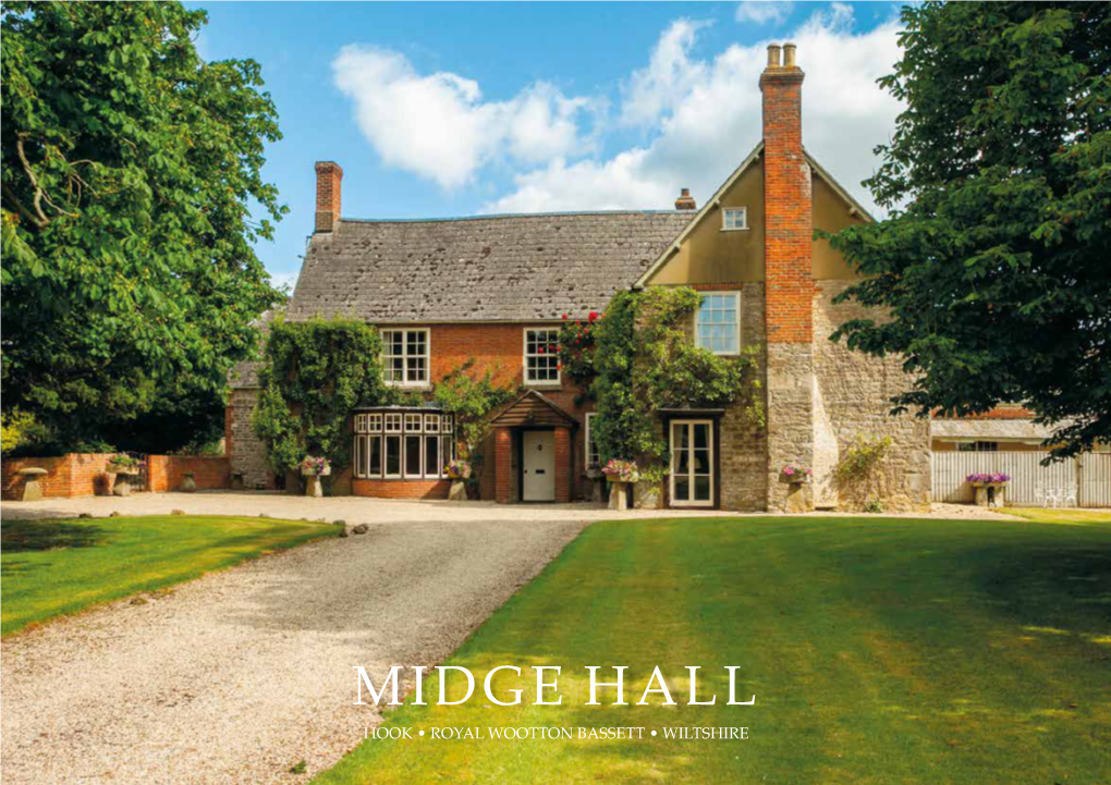 MIDGE HALL HOOK • ROYAL WOOTTON BASSETT • Wiltshire