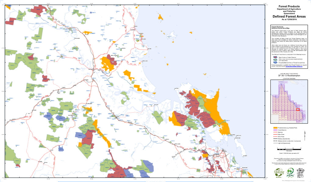 Defined Forest Areas D