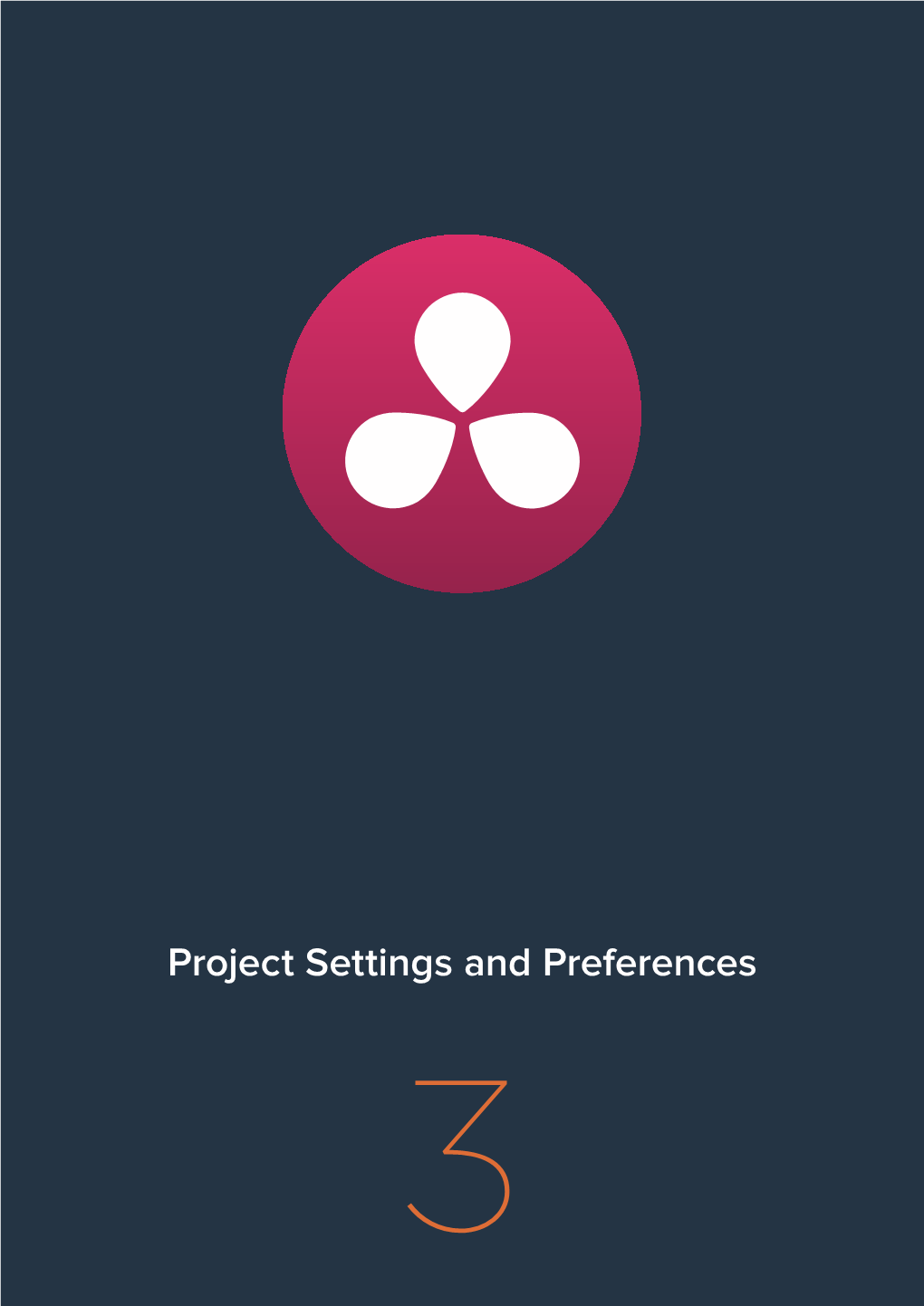 Project Settings and Preferences 3 Project Settings and Preferences