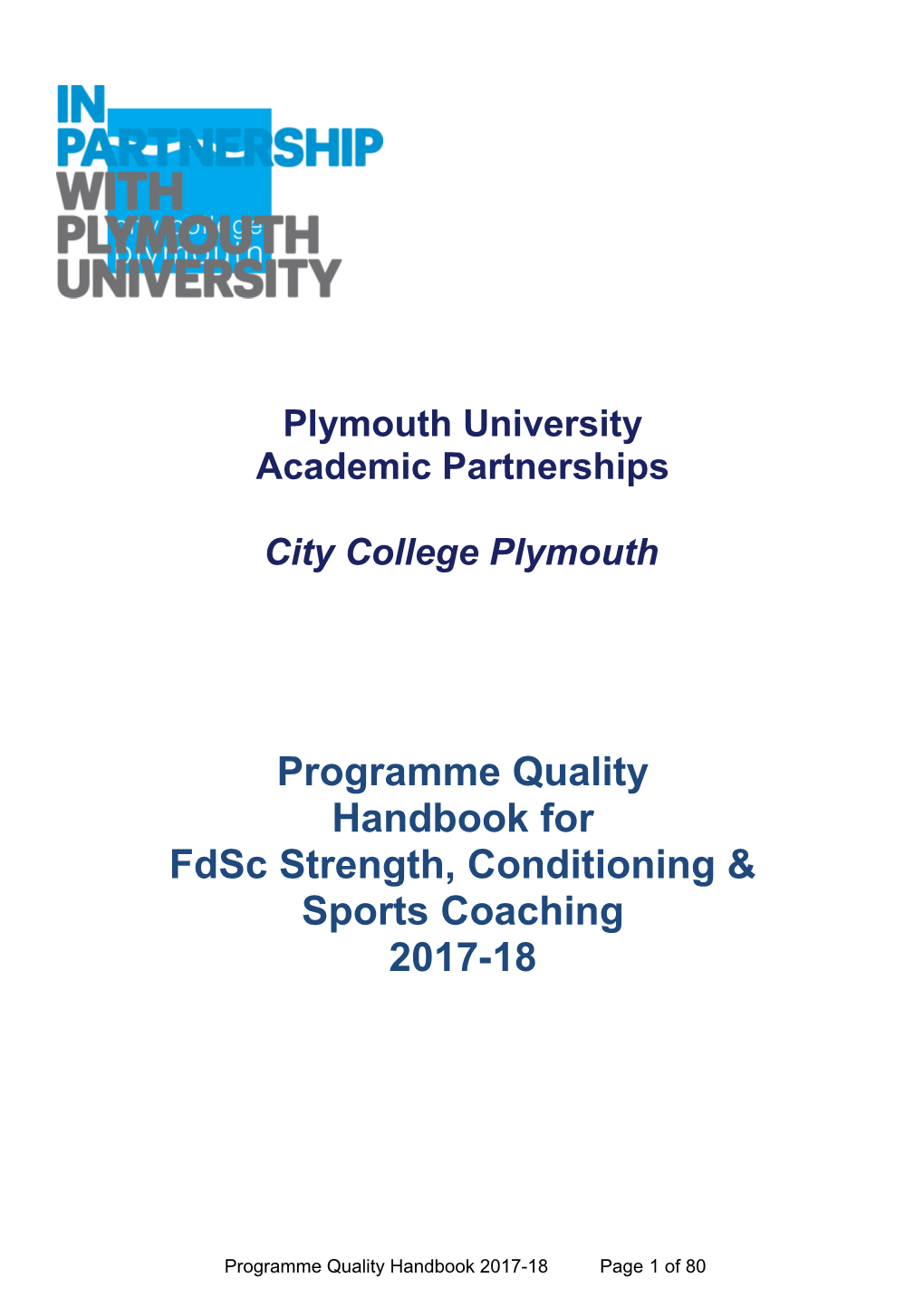 Plymouth University s1