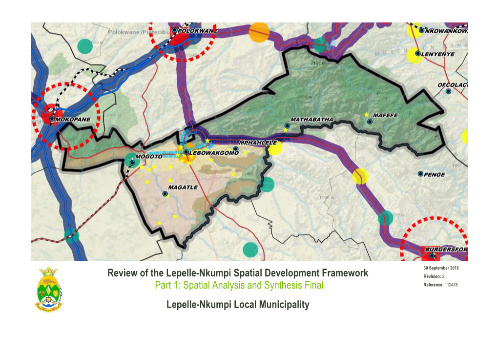 Review of the Lepelle-Nkumpi Spatial Development Framework Part 1