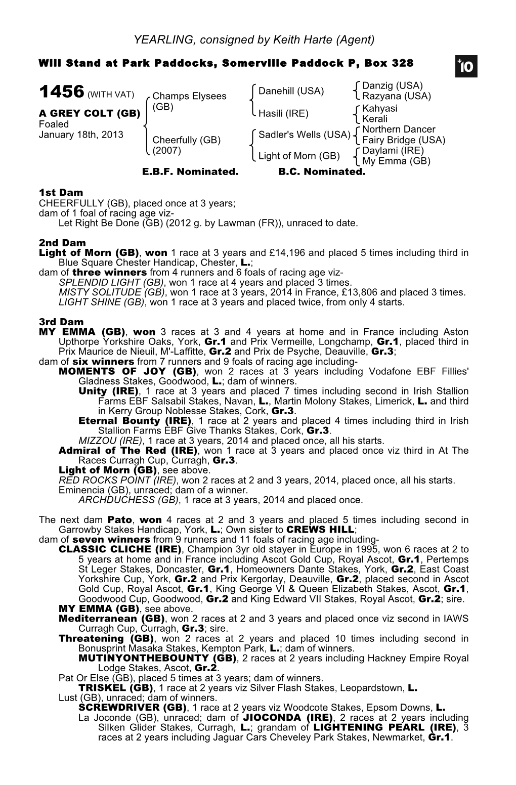 Tattersalls October Yearling Sale Book 1