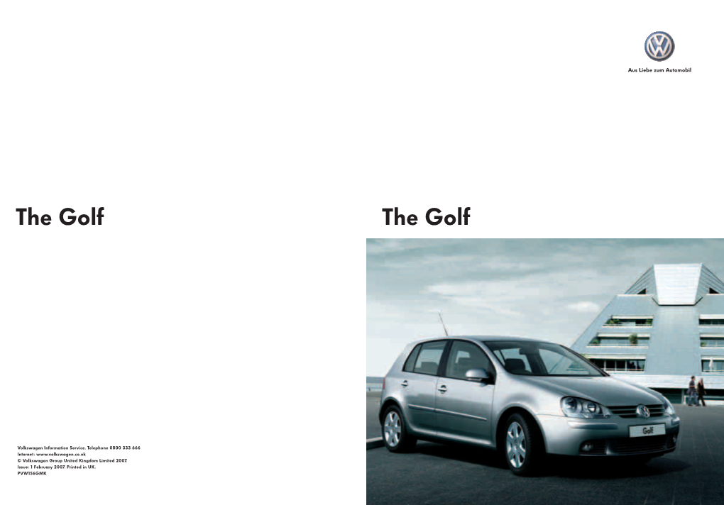 13169 Golf Brochure 2007